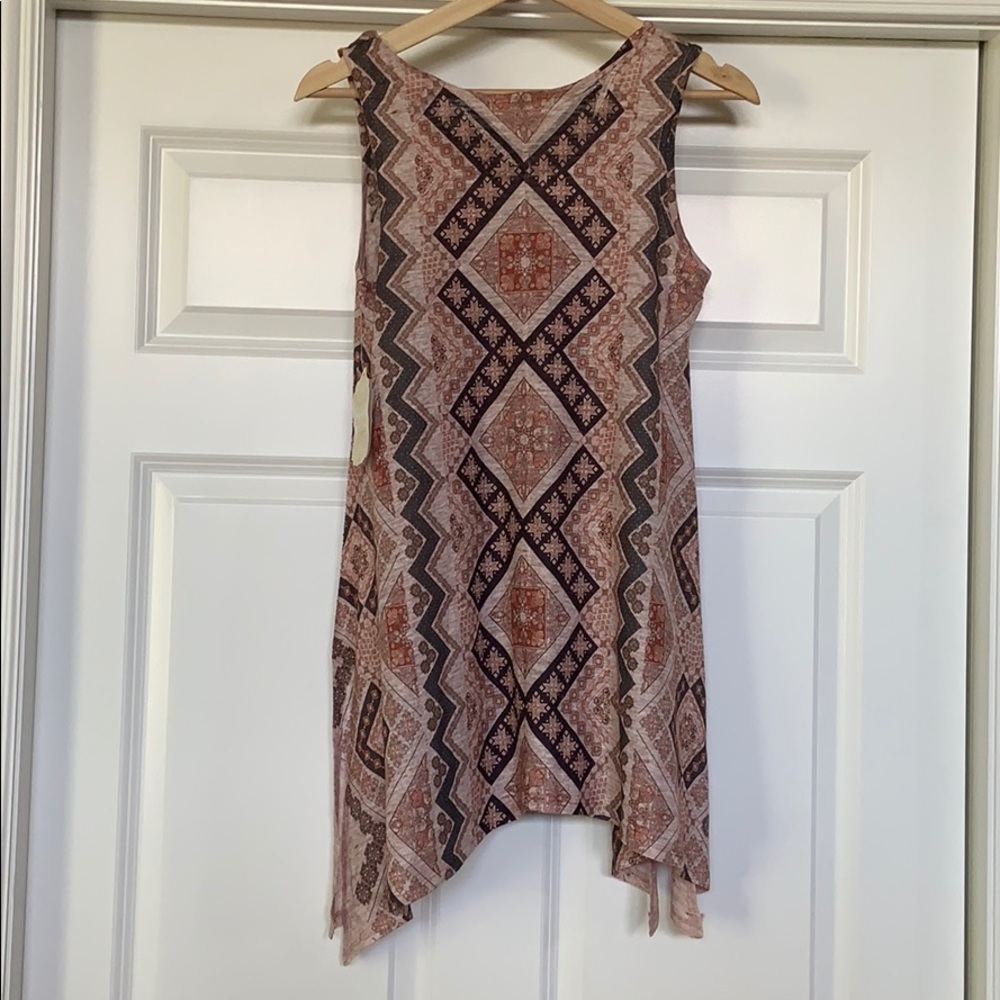 NEW ALTAR’D STATE Women’s Tunic Pinks/Grays Sz S